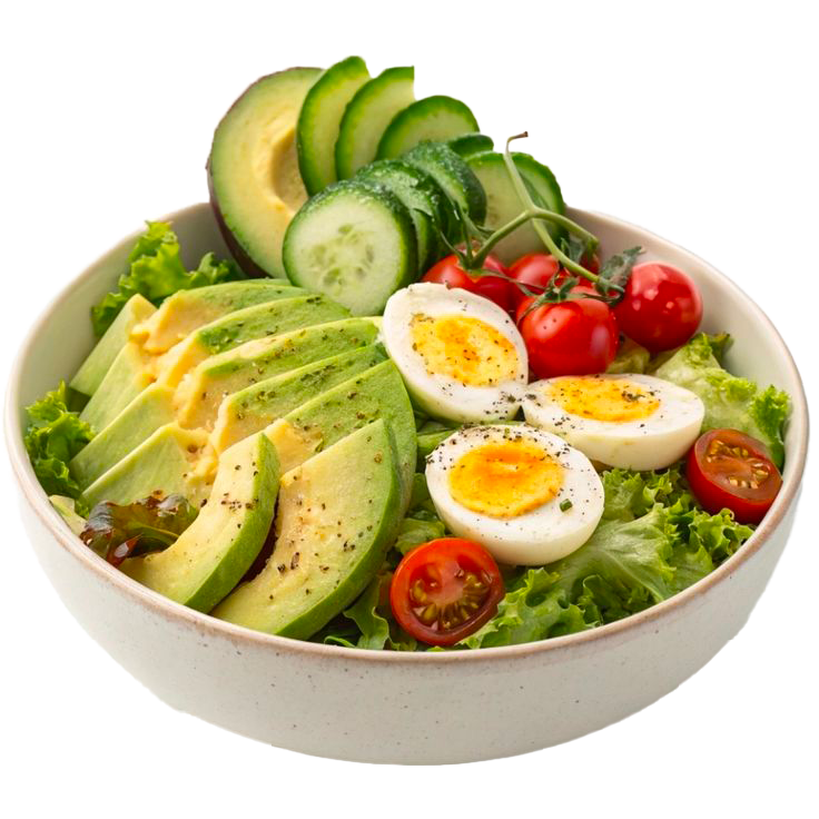 Avocado egg bowl